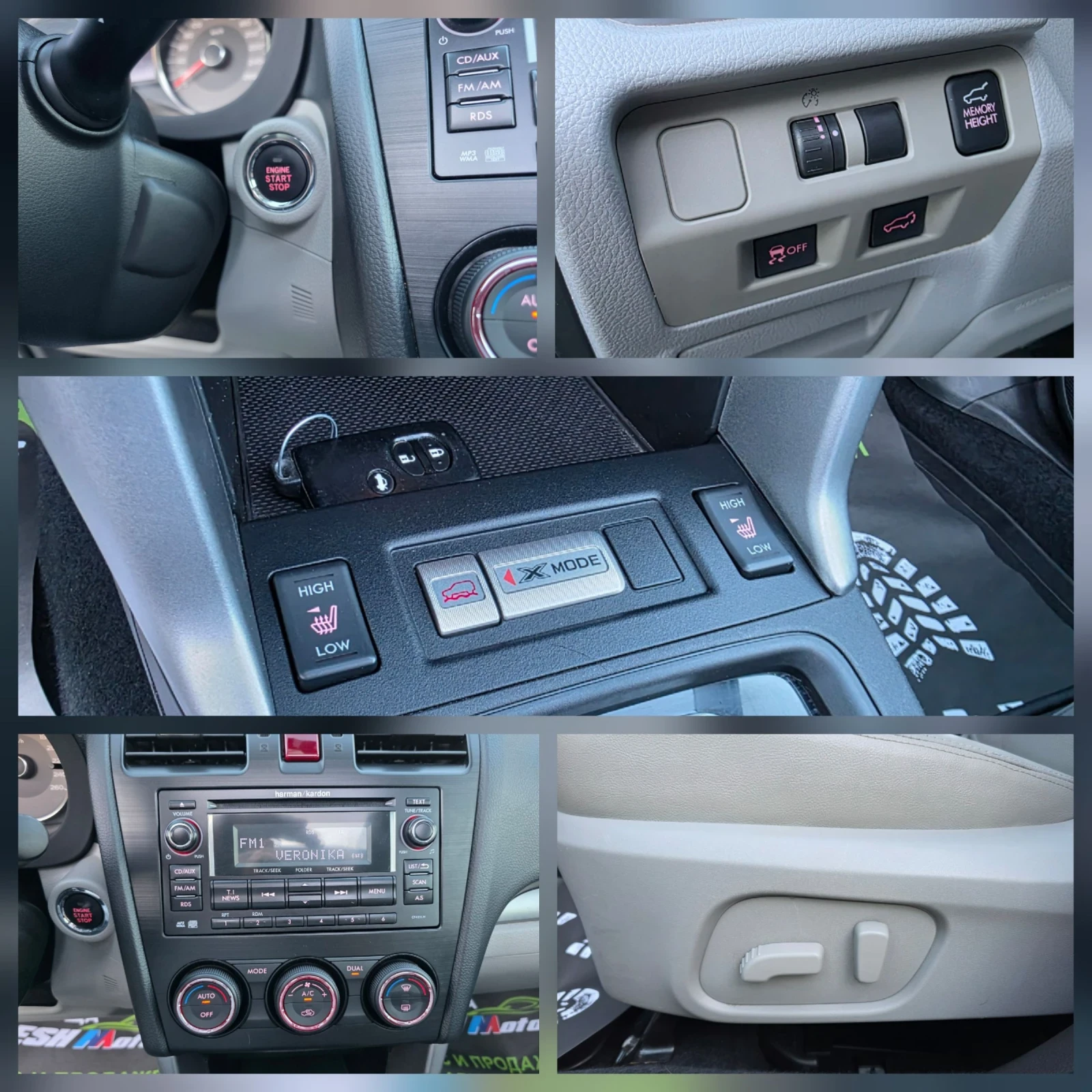 Subaru Forester 2.0 XT 241 К.С. / АВТОМАТ / КАМЕРА / ПАНОРАМА / Ф1, снимка 13 - Автомобили и джипове - 54976190