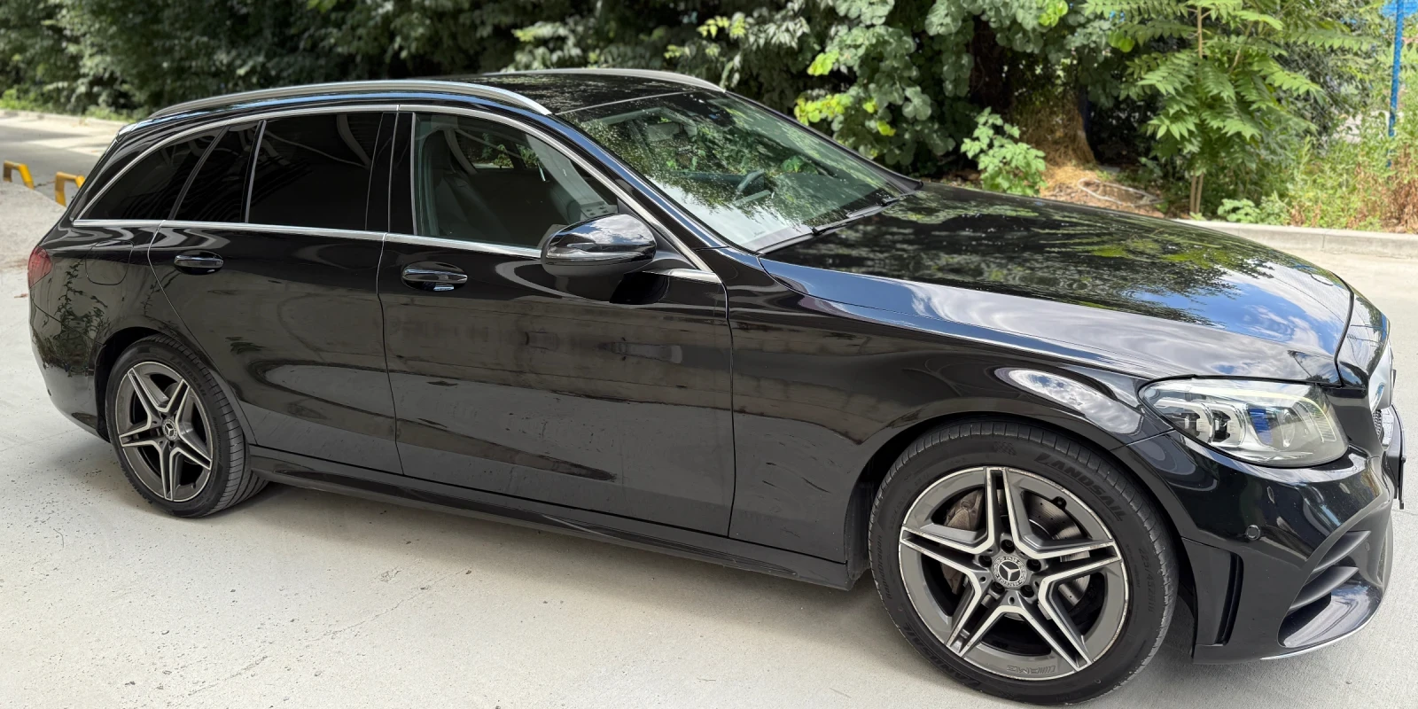Mercedes-Benz C 220 * AMG* 4MATIC* КАМЕРА* ТОП ЦЕНА* FACELIFT* , снимка 4 - Автомобили и джипове - 55190848