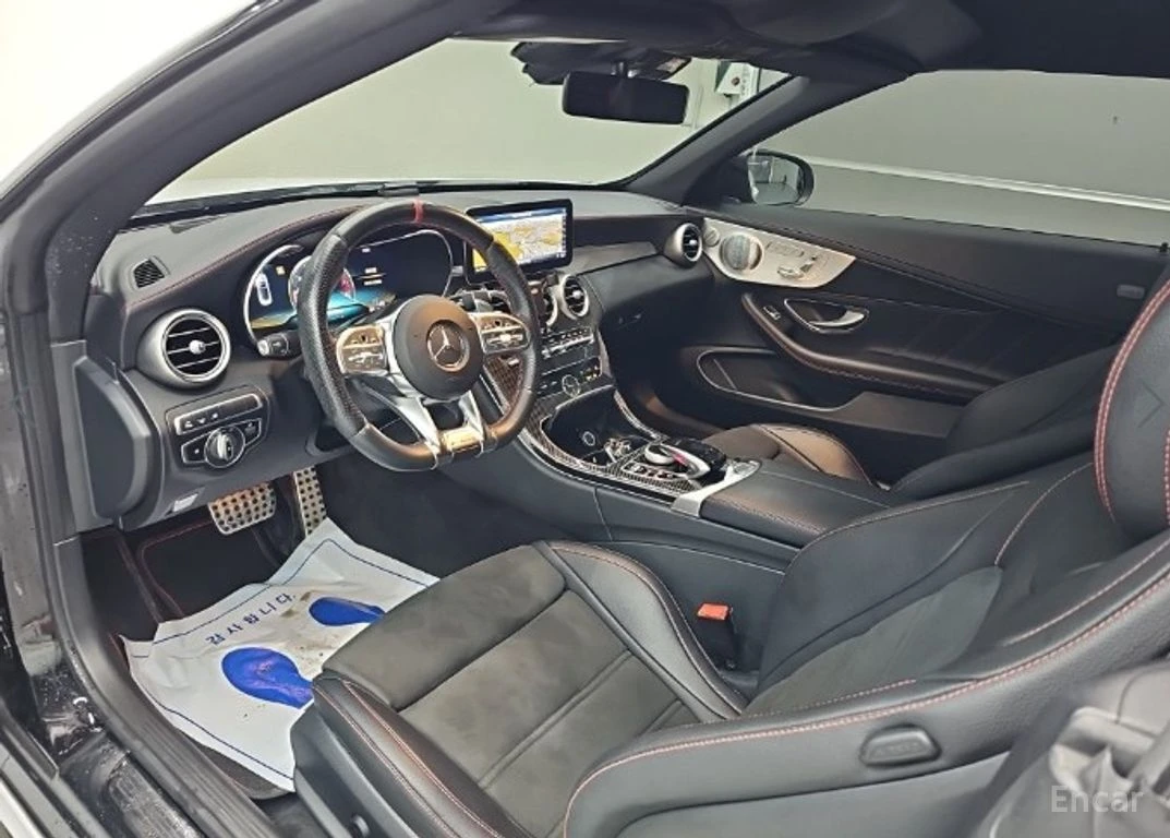 Mercedes-Benz C 43 AMG 4MATIC Cabrio* BURMESTER* ХЕДЪП* ПОДГРЕВ* CARBON* , снимка 7 - Автомобили и джипове - 55523377