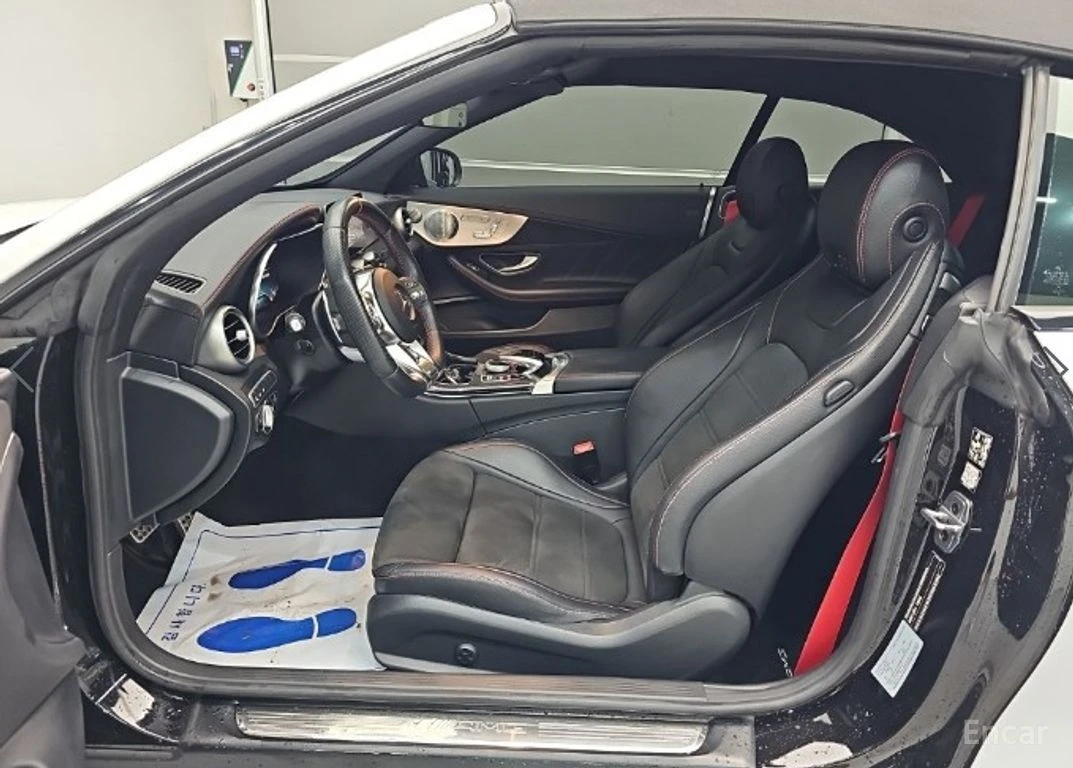 Mercedes-Benz C 43 AMG 4MATIC Cabrio* BURMESTER* ХЕДЪП* ПОДГРЕВ* CARBON* , снимка 6 - Автомобили и джипове - 55523377