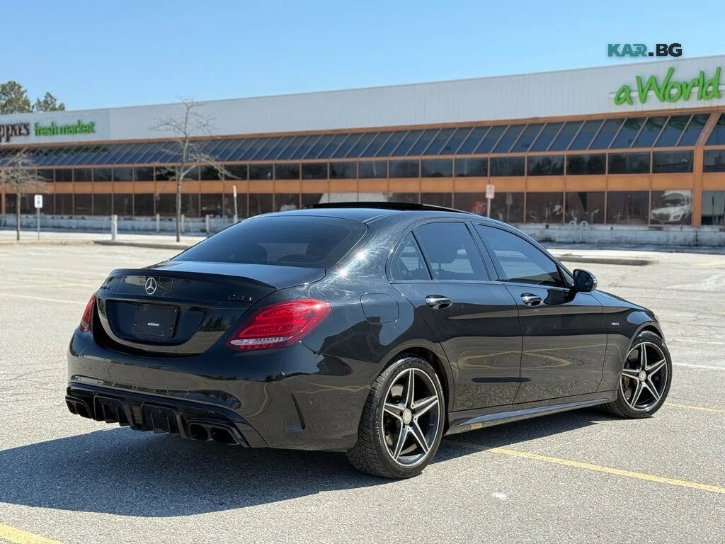 Mercedes-Benz C 450 AMG 4MATIC* BURMESTER* ПОДГРЕВ* ПАНОРАМА* DISTRONIC* , снимка 3 - Автомобили и джипове - 56228642