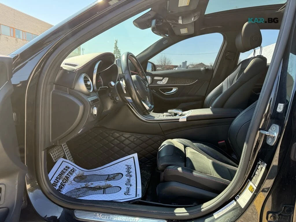 Mercedes-Benz C 450 AMG 4MATIC* BURMESTER* ПОДГРЕВ* ПАНОРАМА* DISTRONIC* , снимка 9 - Автомобили и джипове - 56228642