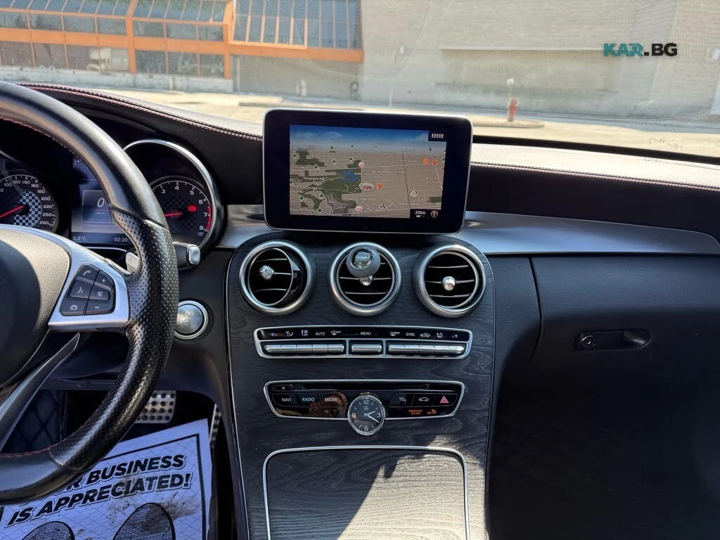 Mercedes-Benz C 450 AMG 4MATIC* BURMESTER* ПОДГРЕВ* ПАНОРАМА* DISTRONIC* , снимка 16 - Автомобили и джипове - 56228642