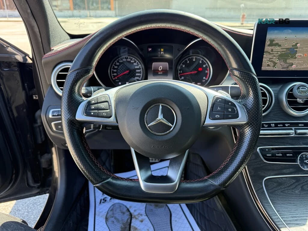 Mercedes-Benz C 450 AMG 4MATIC* BURMESTER* ПОДГРЕВ* ПАНОРАМА* DISTRONIC* , снимка 14 - Автомобили и джипове - 56228642