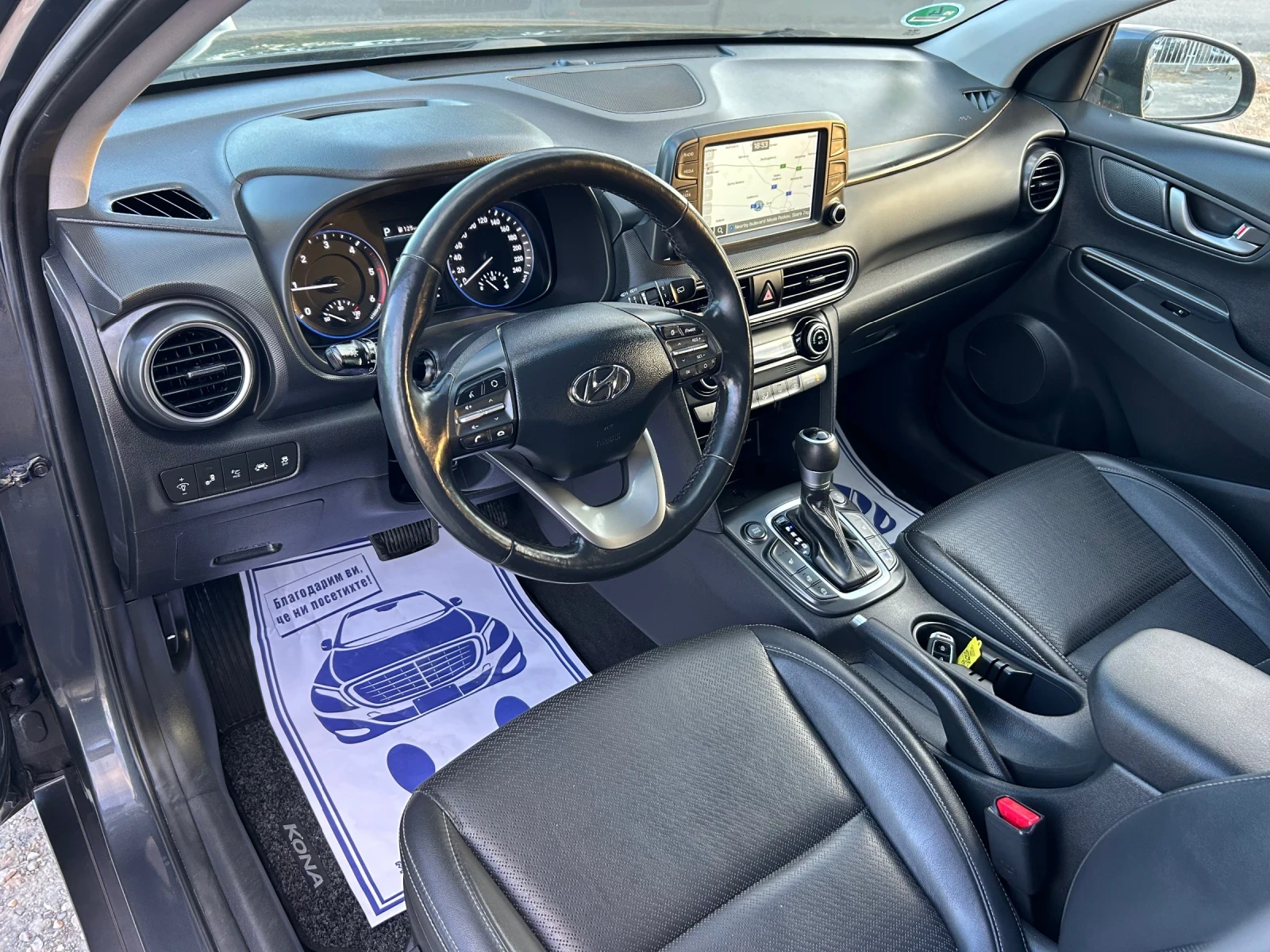 Hyundai Kona PREMIUM / 4X4 / ЗАДНА КАМЕРА / НАВИ / ЕВРО6F  - изображение 9