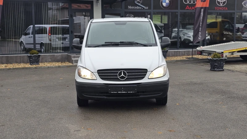 Mercedes-Benz Vito 111 MAXI 2.2CDi 6SP 9МЕСТА-ТОП СЪСТ-ИСТОРИЯ-ЛИЗИНГ, снимка 2 - Бусове и автобуси - 52399403