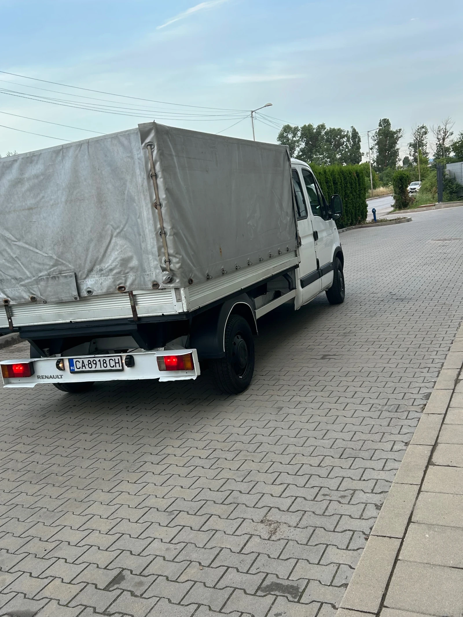 Renault Master 6+ 1 двойна кабина бризент, снимка 4 - Бусове и автобуси - 54949051