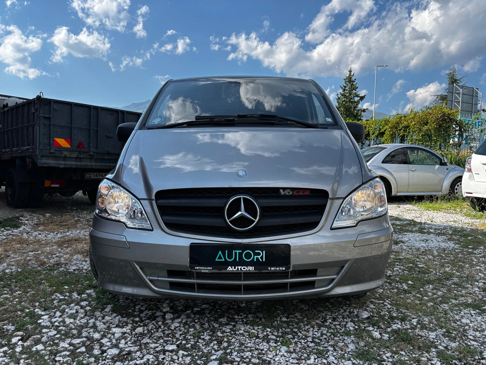 Mercedes-Benz Vito V6 КЛИМА 2 СТРАНИЧНИ ВРАТИ, снимка 2 - Бусове и автобуси - 55352957