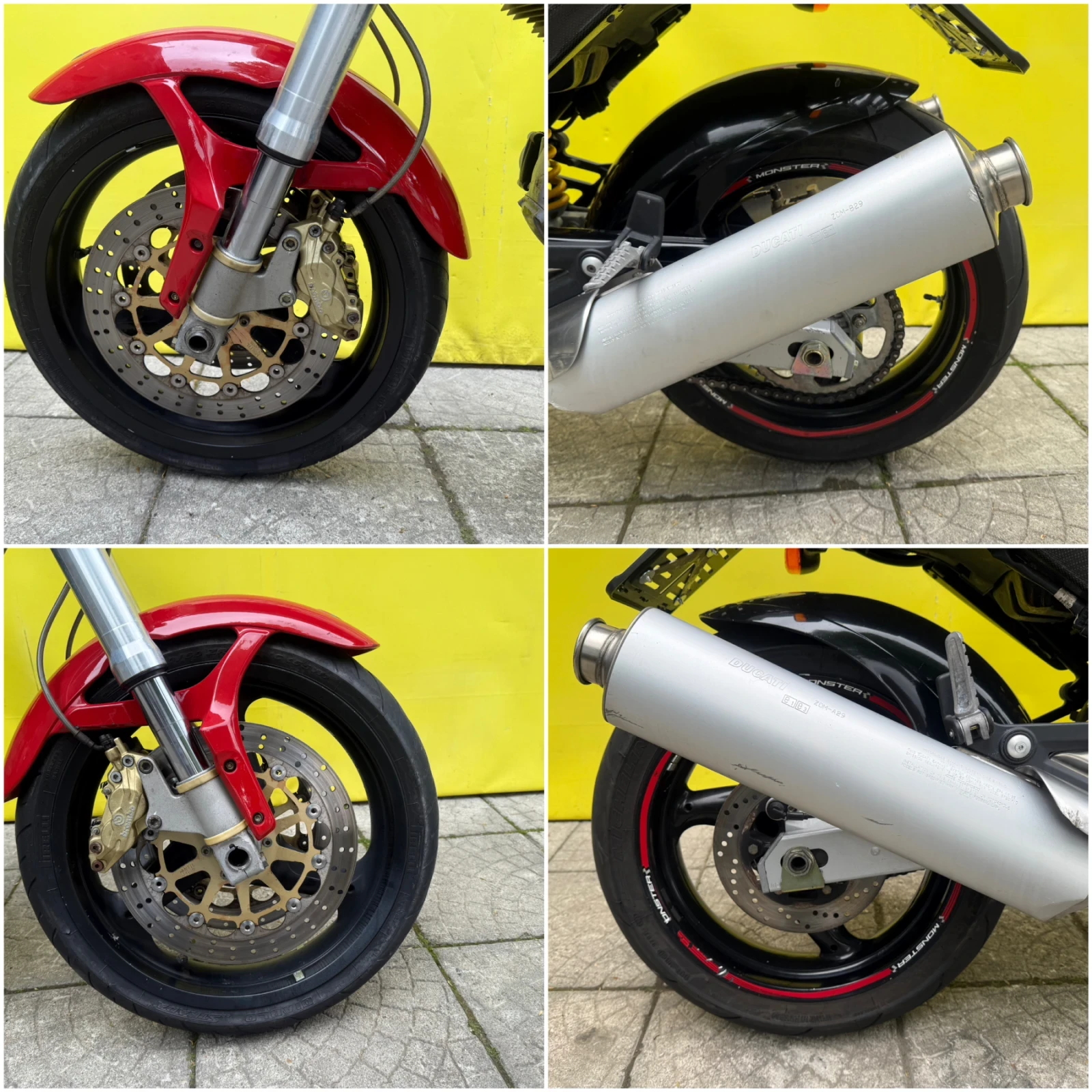 Ducati Monster 620i, снимка 14 - Мотоциклети и мототехника - 54456216
