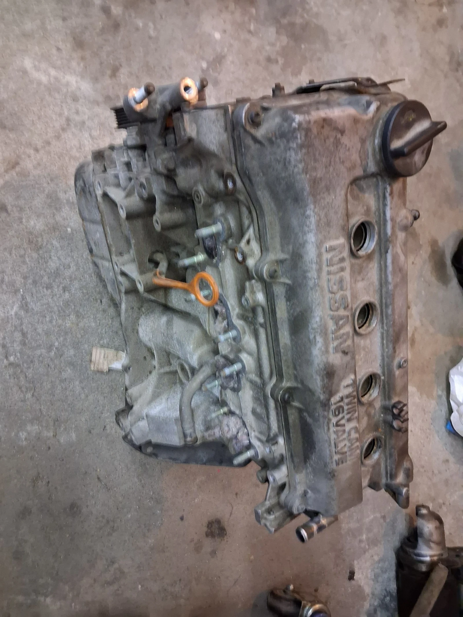 Необорудван бензинов двигател за Нисан Микра К11 1000 кубика, снимка 3 - Части - 54115942