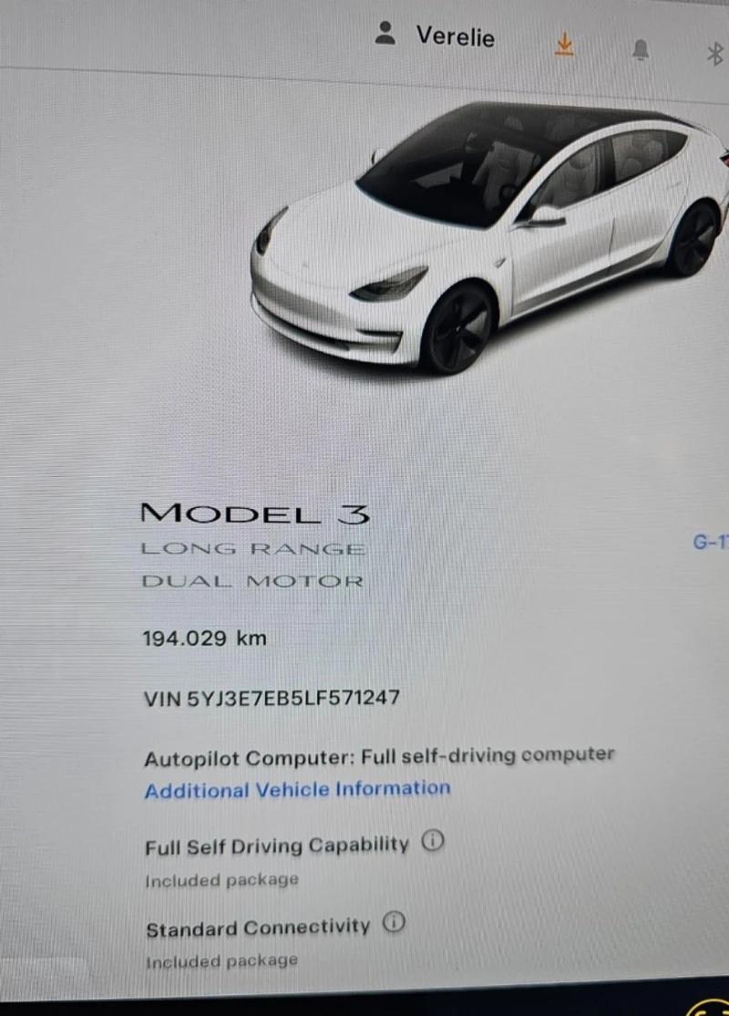 Tesla Model 3  4х4 Европейска Лонг Рейдж, снимка 15 - Автомобили и джипове - 49278785