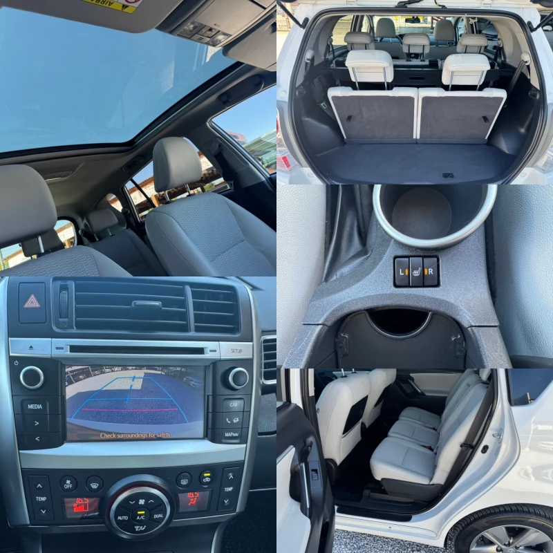 Toyota Verso 1.6D4D* KAMERA* PANORAMA* 6sk* ПЕРЛА* ЛИЗИНГ, снимка 13 - Автомобили и джипове - 51823738