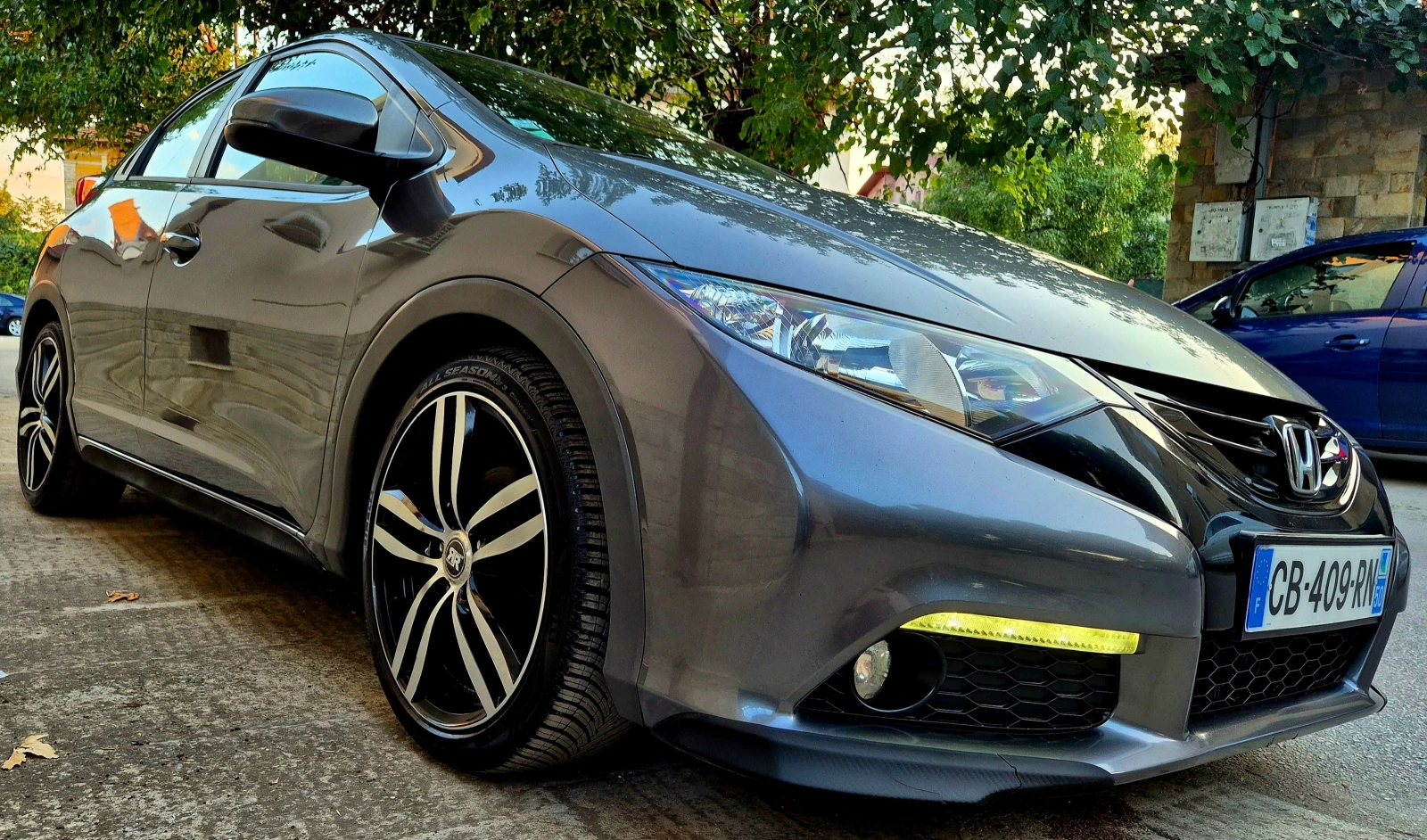 Honda Civic 2.2d-EXECUTIVE- navi-veriga-6скорости-japan , снимка 6 - Автомобили и джипове - 56156405