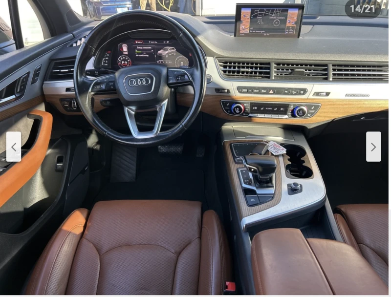 Audi Q7 3.0T* MATRIX* ДИГИТАЛНО* ТАБЛО* ДИСТРОНИК* 360КАМЕ, снимка 8 - Автомобили и джипове - 51896745