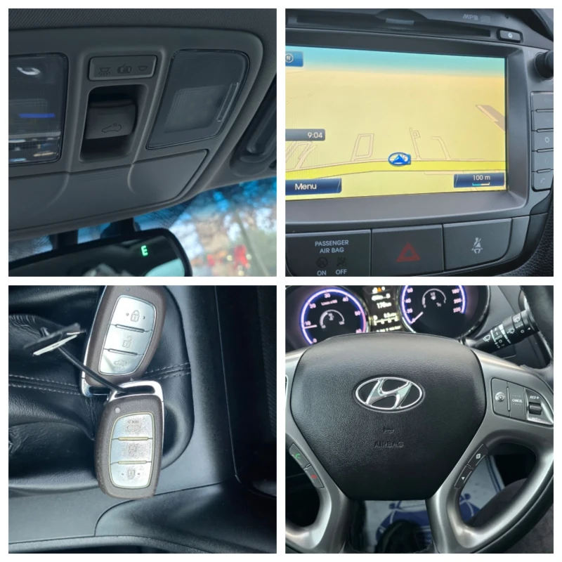 Hyundai IX35 1.7CRDI ЛИЗИНГ/FULL/TOP/ПАНОРАМА, снимка 14 - Автомобили и джипове - 53010973