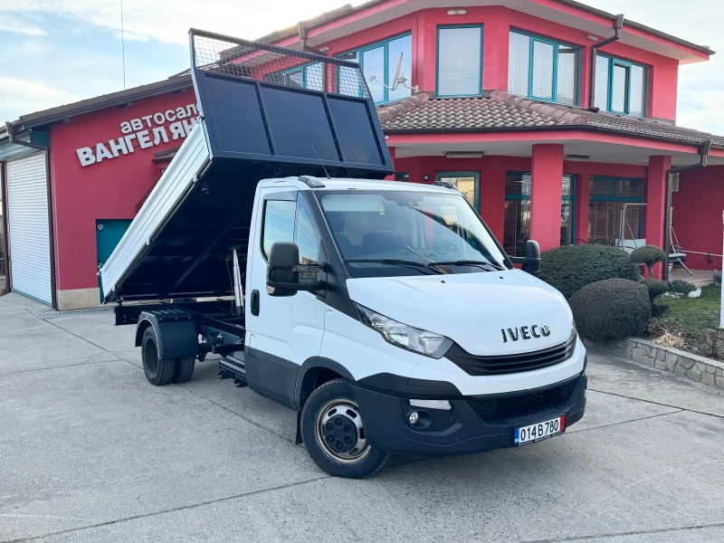 Iveco Daily 3.0HPI* 35-180* Климатик* Тристранен самосвал, снимка 1 - Бусове и автобуси - 49129783