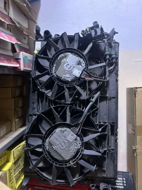 Радиатор воден с перки к-т AUDI A8/S8 D4 2010-2018  4H0121251B / 4H0959455AG / 4H0959455AF, снимка 1