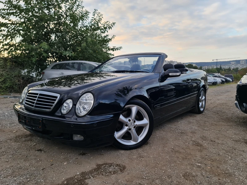 Mercedes-Benz CLK УНИКАЛНО КРАСИВ КАБРИОЛЕТ, снимка 1 - Автомобили и джипове - 48200571