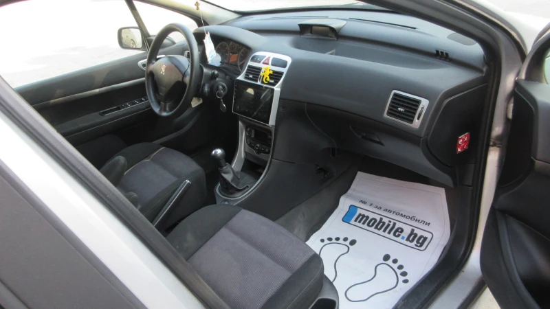 Peugeot 307 2.0HDI-107HP, снимка 14 - Автомобили и джипове - 50569898
