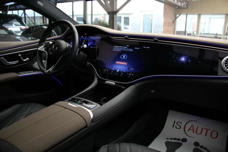 Mercedes-Benz EQS 580/4Matic/HyperScreen/Burmester/Обдухване/Камера , снимка 13 - Автомобили и джипове - 52650776