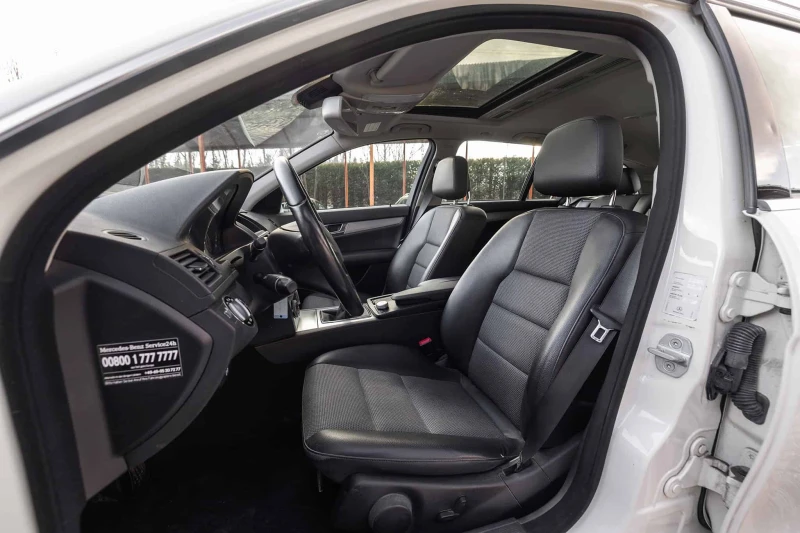 Mercedes-Benz C 180 авангард* мултимедия* темпомат, снимка 7 - Автомобили и джипове - 52912952