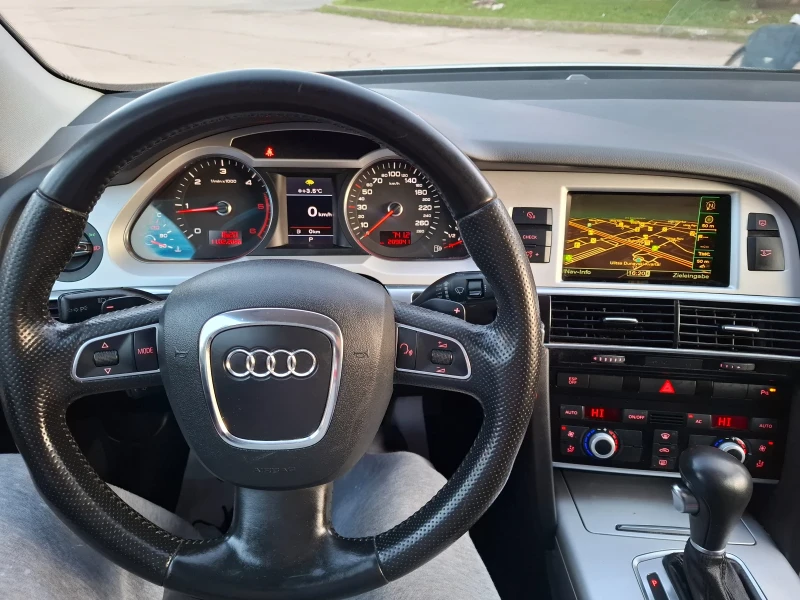 Audi A6 3.0TDI 240hp * КЛИМАТРОНИК * NAVI * EURO 5 * ЛИЗИН, снимка 12 - Автомобили и джипове - 53447538