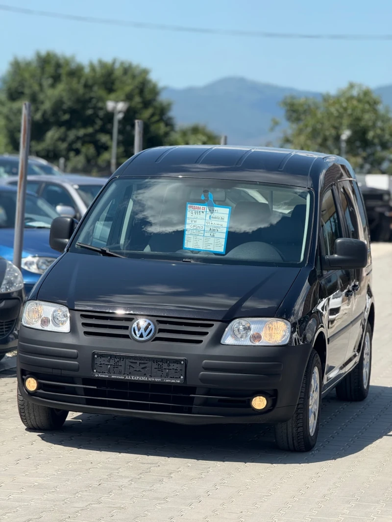 VW Caddy 1.6* Нов внос* Клима* 7места* Бартер* - 9999 лв. - 33298817 1