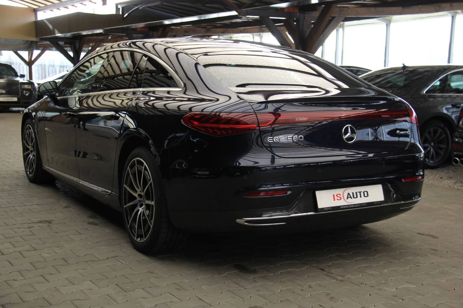 Mercedes-Benz EQS 580/4Matic/HyperScreen/Burmester/Обдухване/Камера  - изображение 6