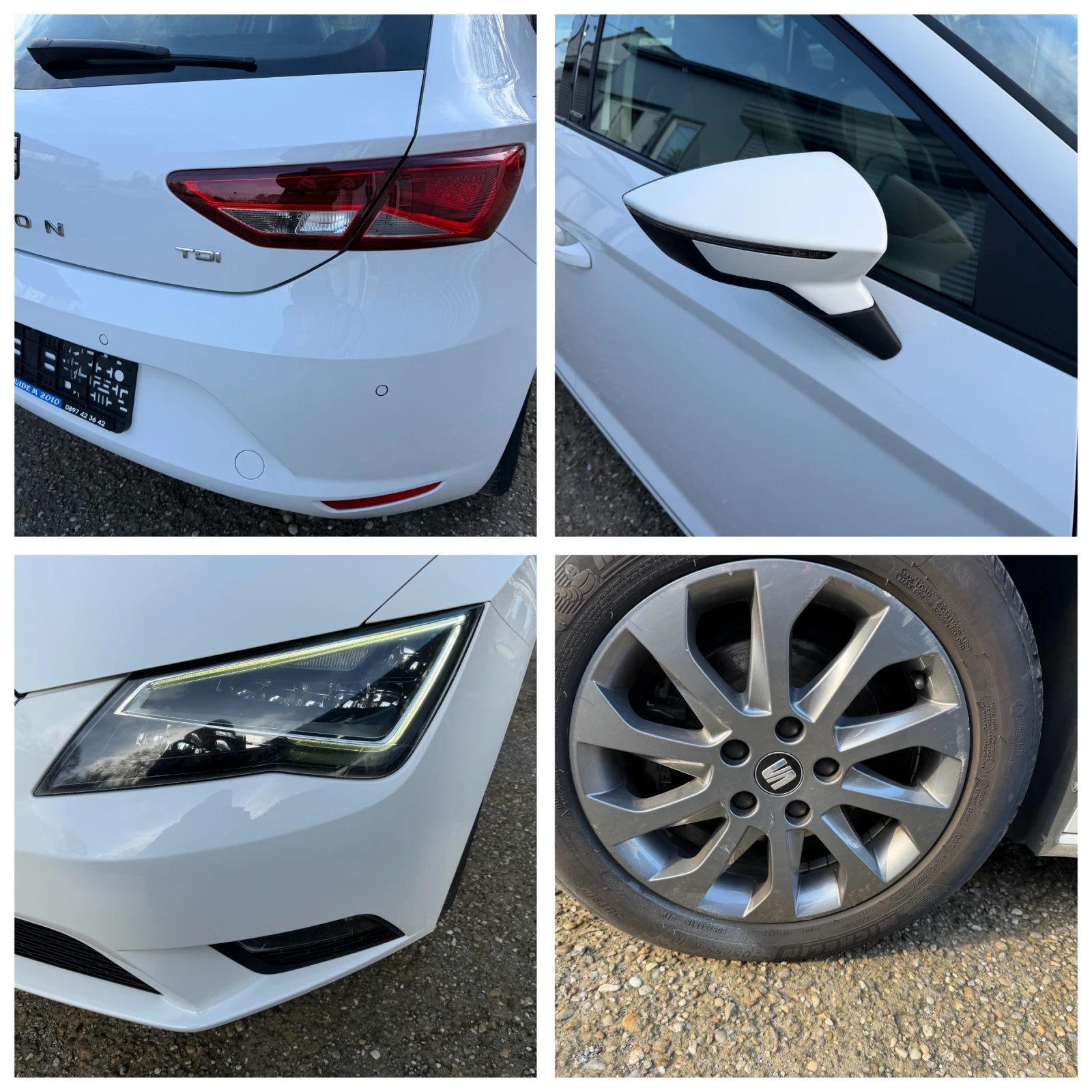 Seat Leon 1.6TDI* TOP* LED* NAVI* KOJA*  | Mobile.bg   16