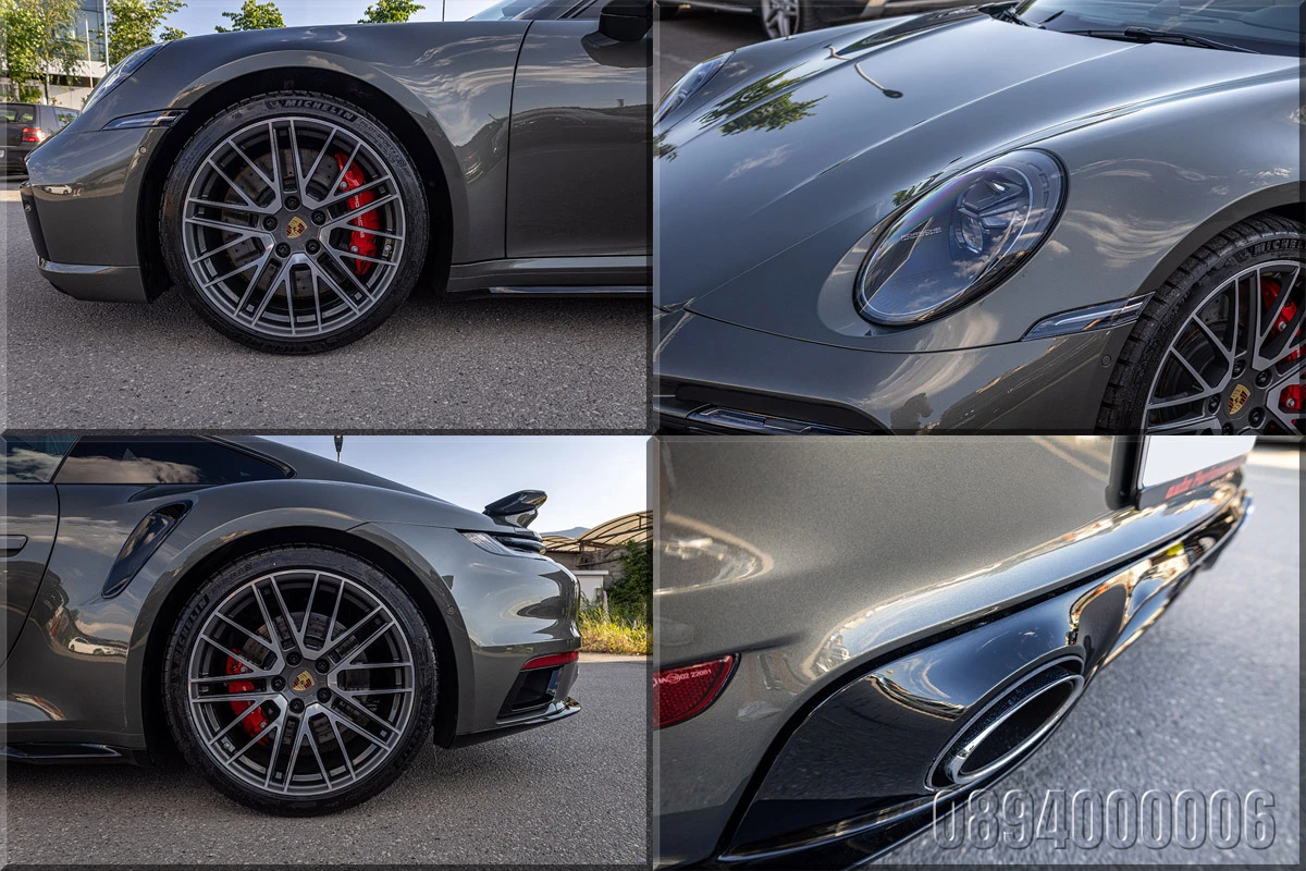 Porsche 911 992 TURBO EXCL MANUFAKTUR 3xCARBON BURMEISTER PANO, снимка 16 - Автомобили и джипове - 54840106