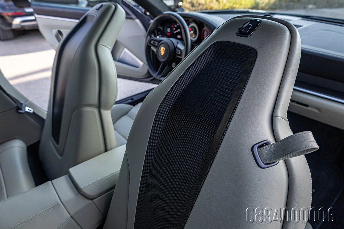 Porsche 911 992 TURBO EXCL MANUFAKTUR 3xCARBON BURMEISTER PANO, снимка 13 - Автомобили и джипове - 54840106