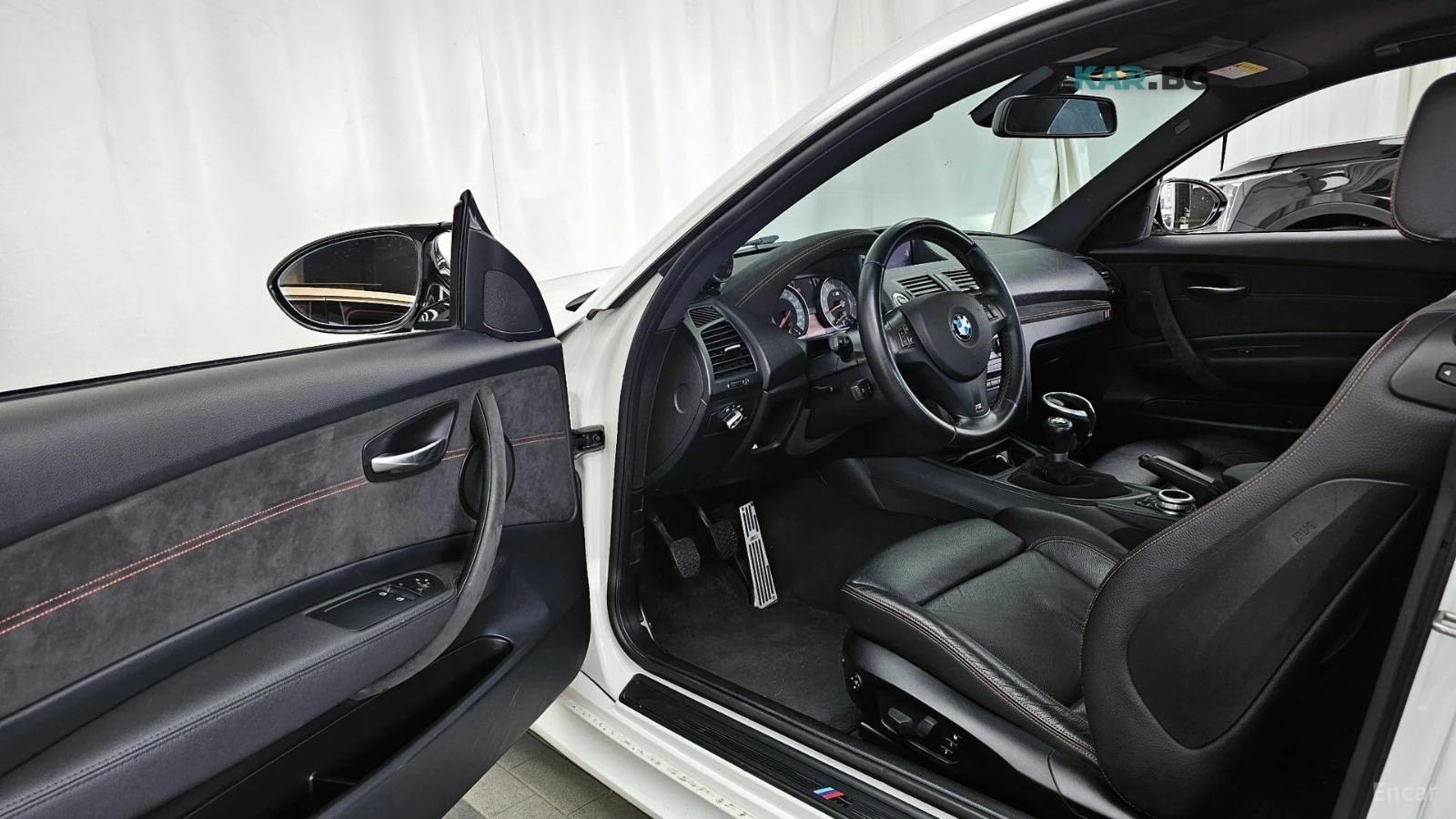 BMW 1M * РЪЧКА* КОЖА* ПОДГРЕВ* CARBON* , снимка 10 - Автомобили и джипове - 54854480