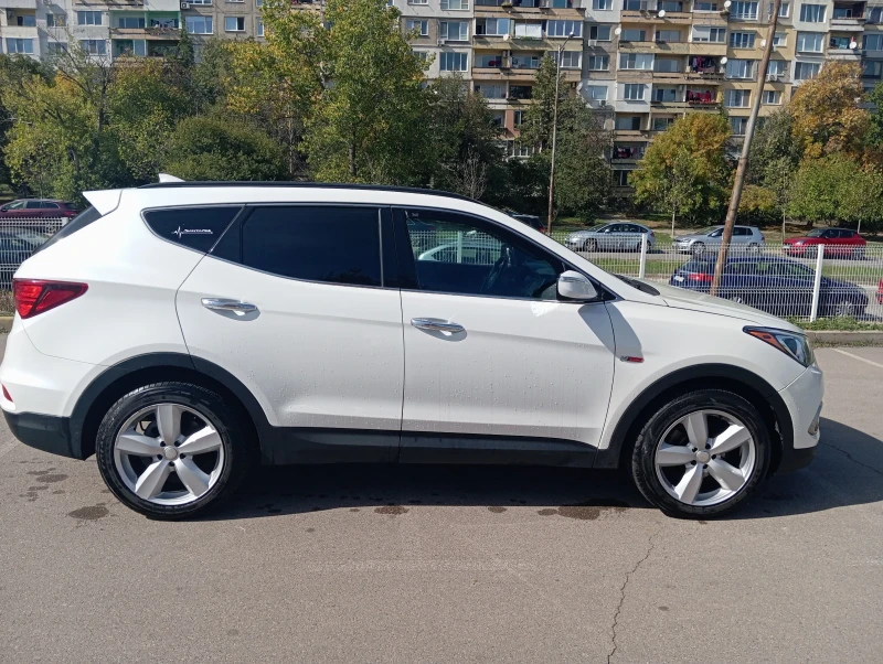 Hyundai Santa fe 4х4, ГАЗ, кож.салон, снимка 4 - Автомобили и джипове - 52369999