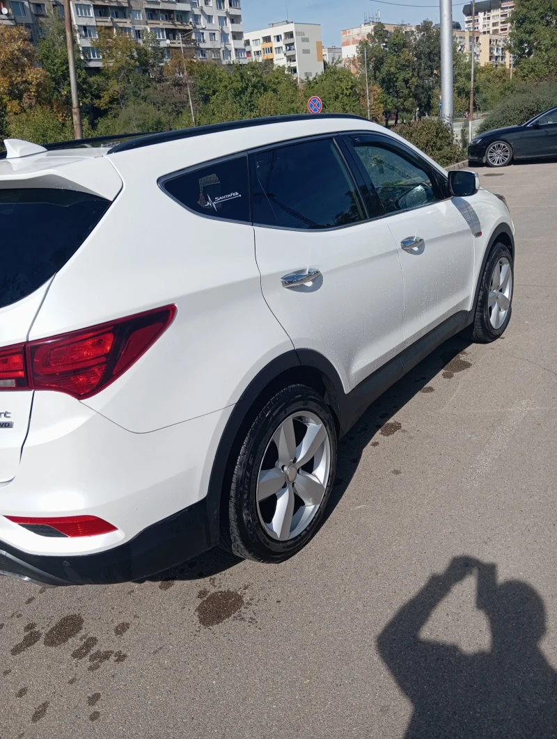 Hyundai Santa fe 4х4, ГАЗ, кож.салон, снимка 5 - Автомобили и джипове - 52369999