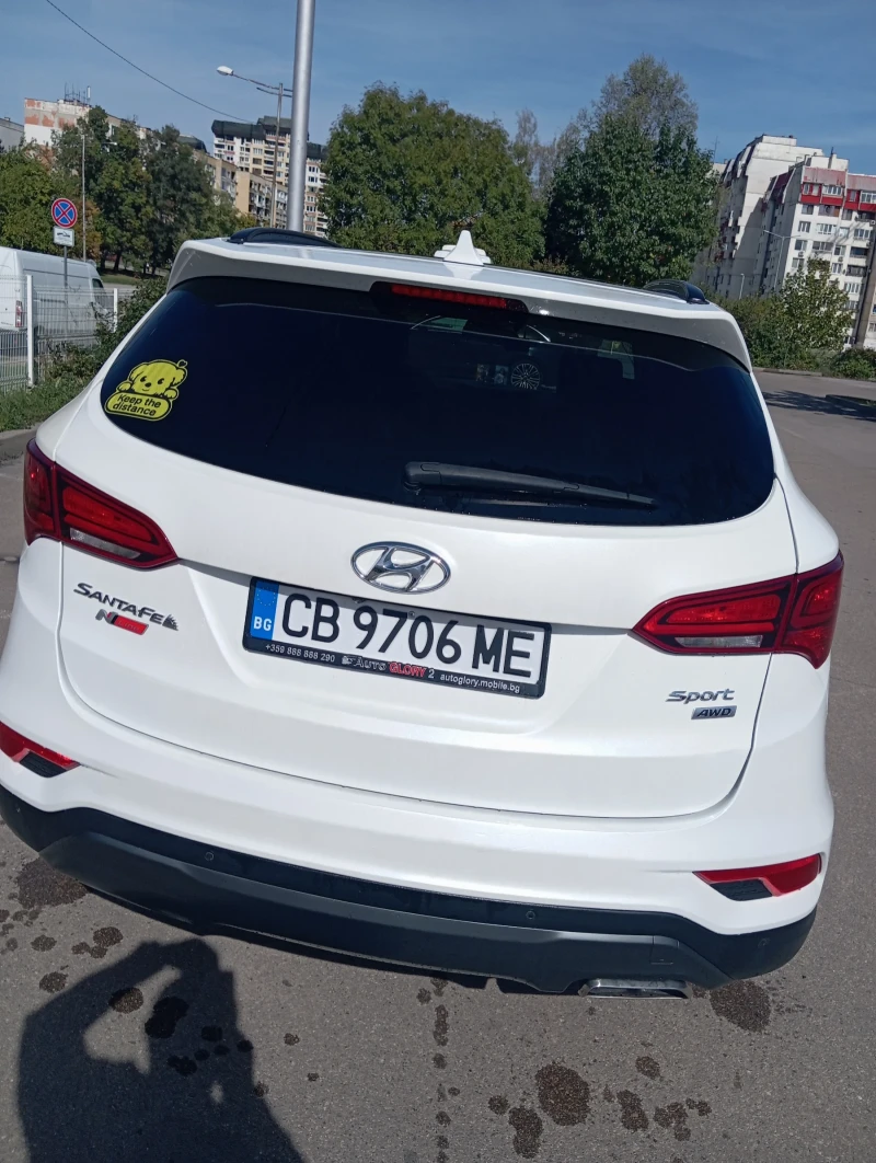Hyundai Santa fe 4х4, ГАЗ, кож.салон, снимка 6 - Автомобили и джипове - 52369999