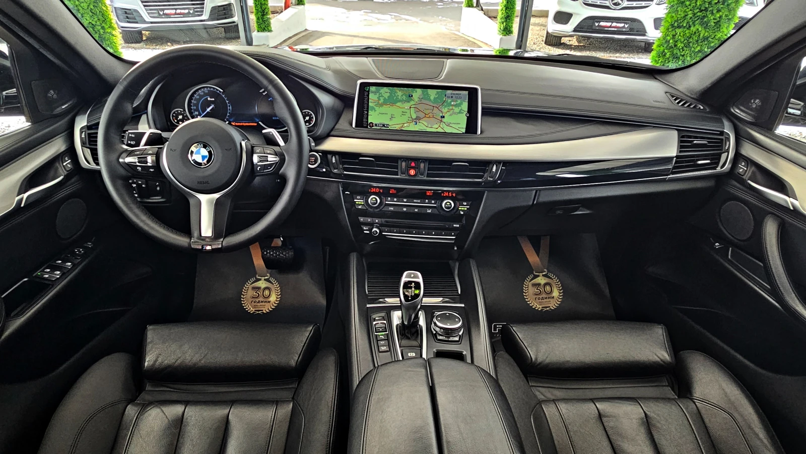BMW X6 M/4.0XD/LED/DISTR/HUD/360CAM/ВАКУУМ/ПОДГРЕВ/LIZING - изображение 8