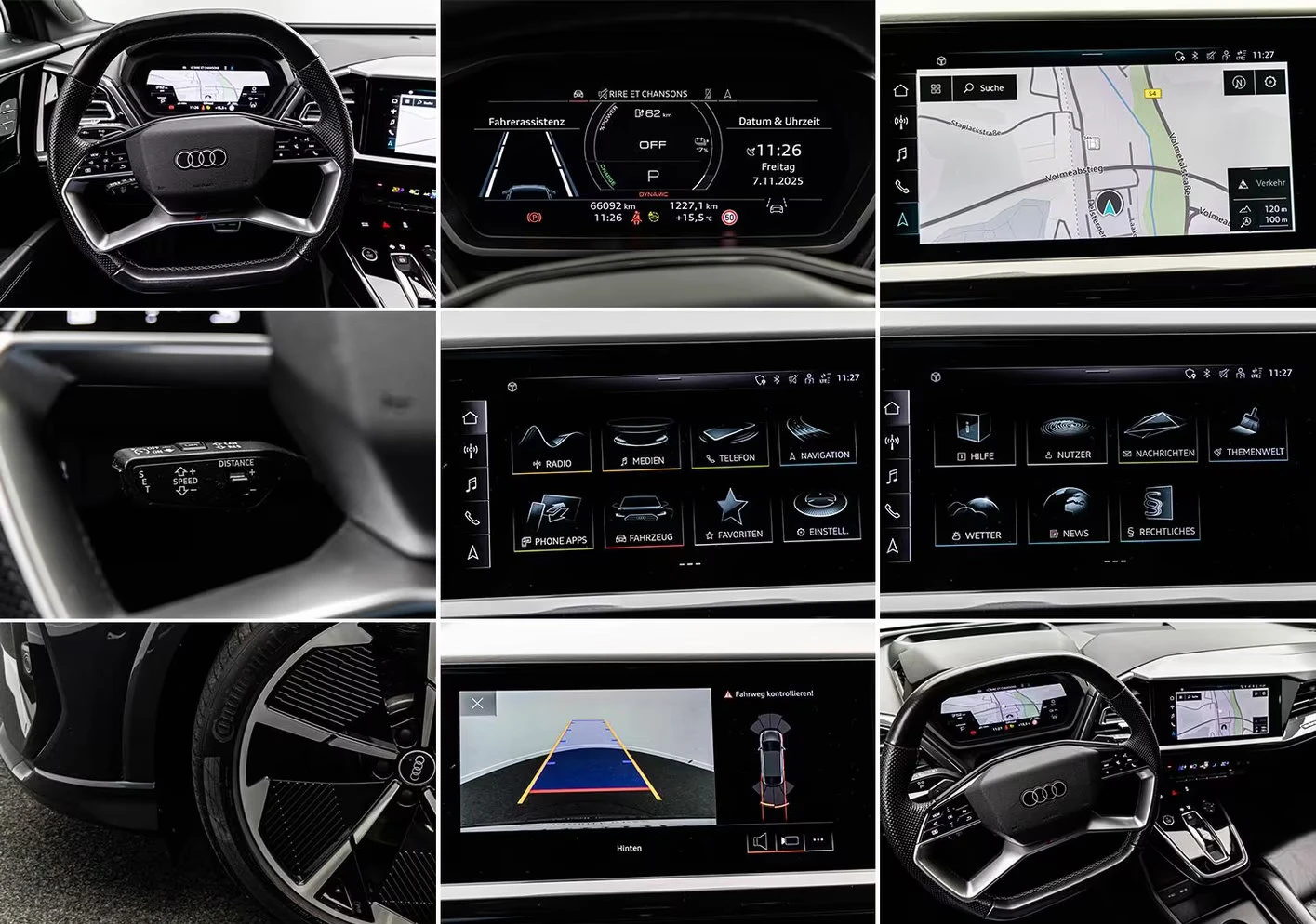 Audi Q4 40e-TRON/204HP/SPORTBACK/2xS-LINE/HUD/MEMO/918g, снимка 16 - Автомобили и джипове - 53824993