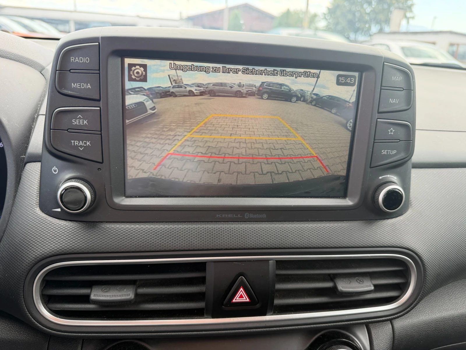 Hyundai Kona 1.6TGI 4WD AVTOMAT/NAVI/KAMERA EURO 6, снимка 13 - Автомобили и джипове - 55447830