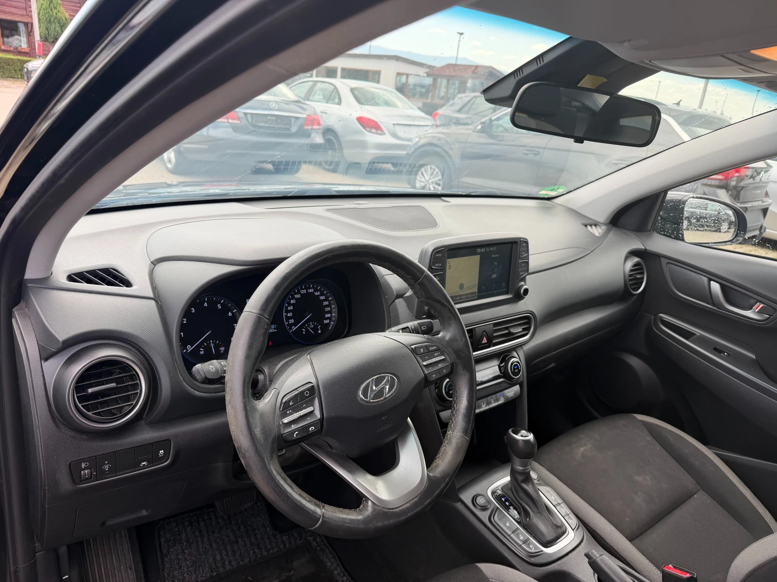 Hyundai Kona 1.6TGI 4WD AVTOMAT/NAVI/KAMERA EURO 6, снимка 11 - Автомобили и джипове - 55447830