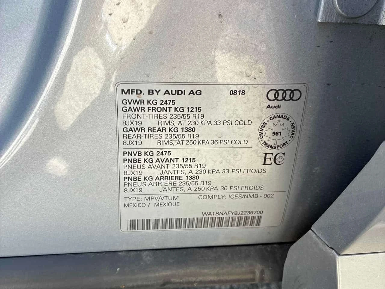 Audi Q5 * Progressiv * CARFAX * ОПЦИЯ ЗА ФИНАНСИРАНЕ, снимка 11 - Автомобили и джипове - 55771966