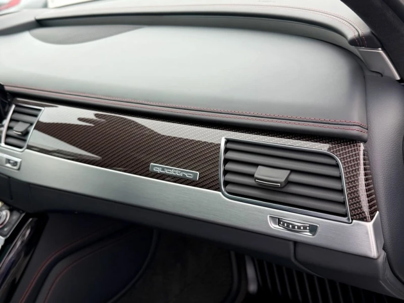 Audi S8 * Plus| 605HP| DESIGN PCKG| 2 SETS OF WHEELS| * CA, снимка 15 - Автомобили и джипове - 52991555