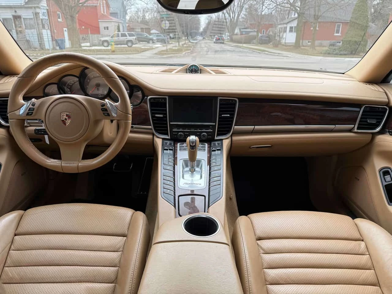 Porsche Panamera AWD * BOSE* ПОДГРЕВИ* ШИБЕДАХ* КАМЕРА* , снимка 8 - Автомобили и джипове - 53930224