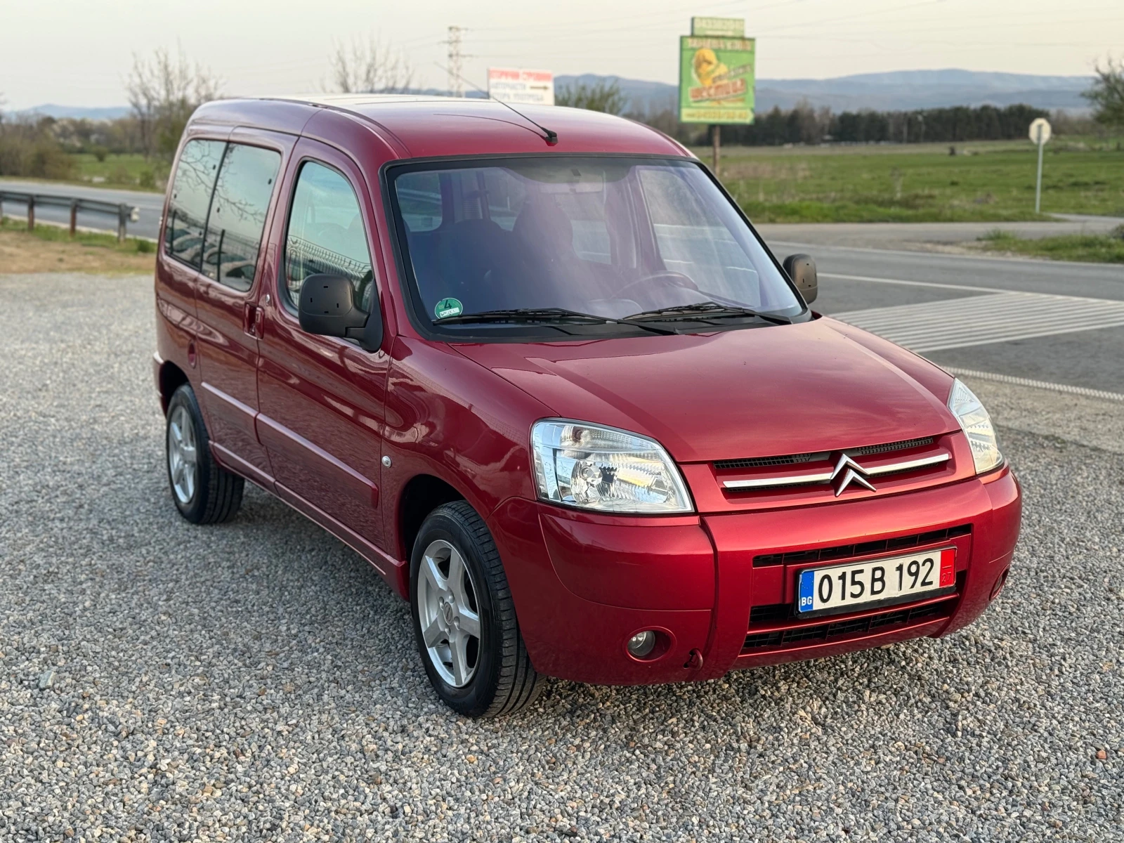 Citroen Berlingo 1.6i* 2008г* Климатик* Германия* Оригинал* Топ, снимка 3 - Автомобили и джипове - 54230905