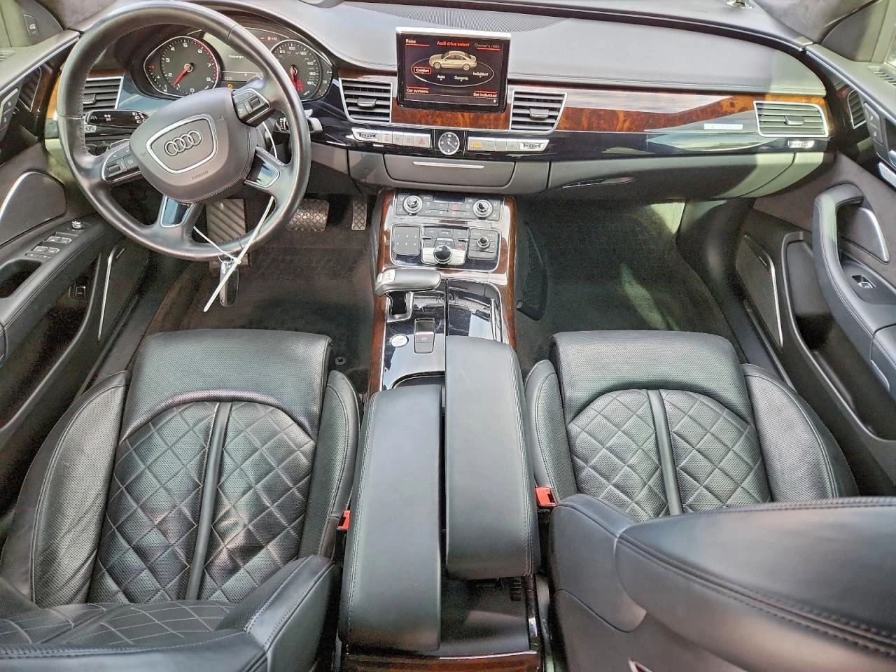 Audi A8 L* 4.0T* QUATTRO* FULL-ASSISTS* , снимка 7 - Автомобили и джипове - 54838060