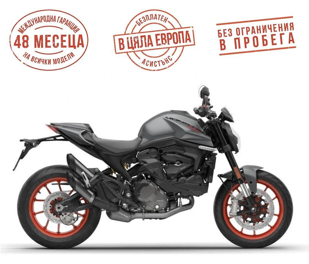 Ducati Monster + ICEBERG WHITE / AVIATOR GREY, снимка 1