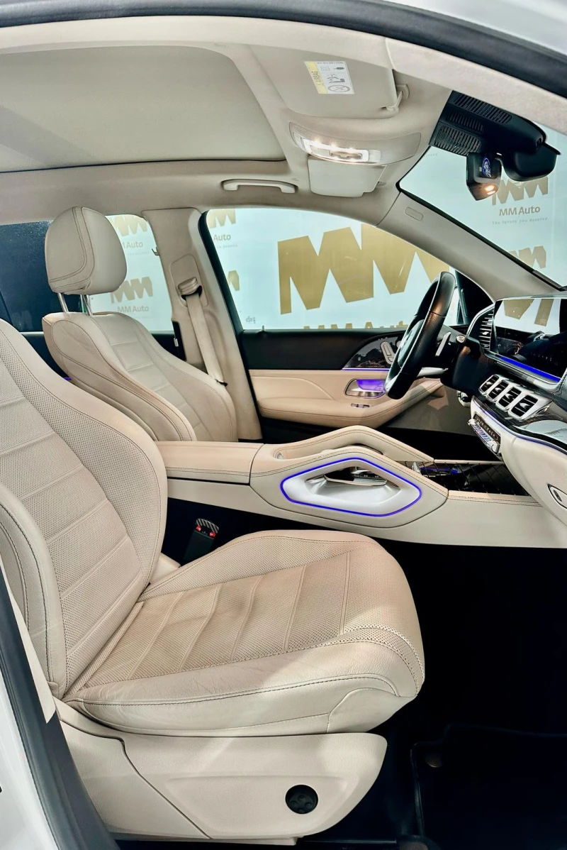 Mercedes-Benz GLS 450 AMG* 4Matic* Burmester* Pano* DistronicPLUS, снимка 10 - Автомобили и джипове - 49862692