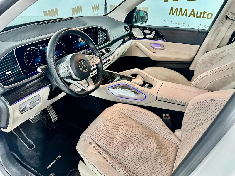 Mercedes-Benz GLS 450 AMG* 4Matic* Burmester* Pano* DistronicPLUS, снимка 7 - Автомобили и джипове - 49862692