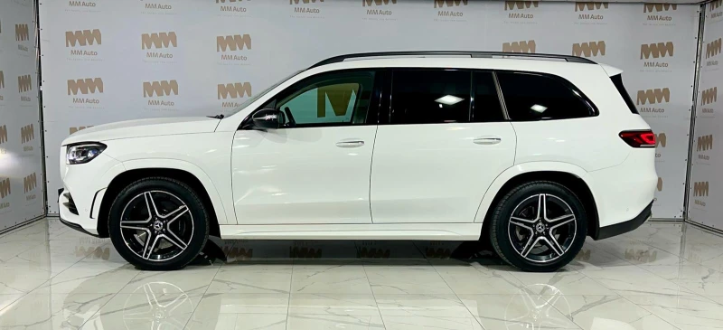 Mercedes-Benz GLS 450 AMG* 4Matic* Burmester* Pano* DistronicPLUS, снимка 3 - Автомобили и джипове - 49862692