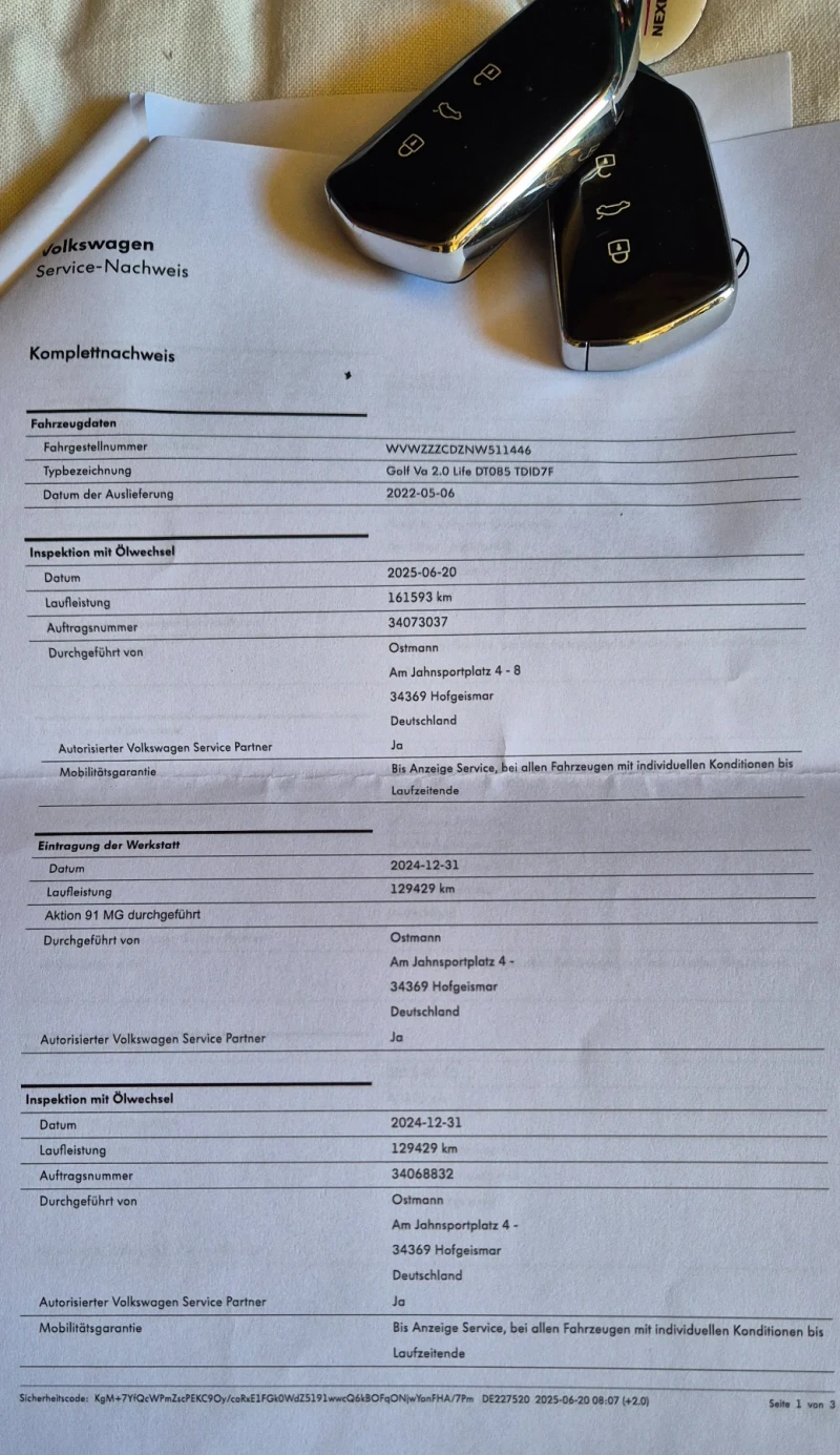 VW Golf 2.0TDI 116PS, снимка 15 - Автомобили и джипове - 52264699