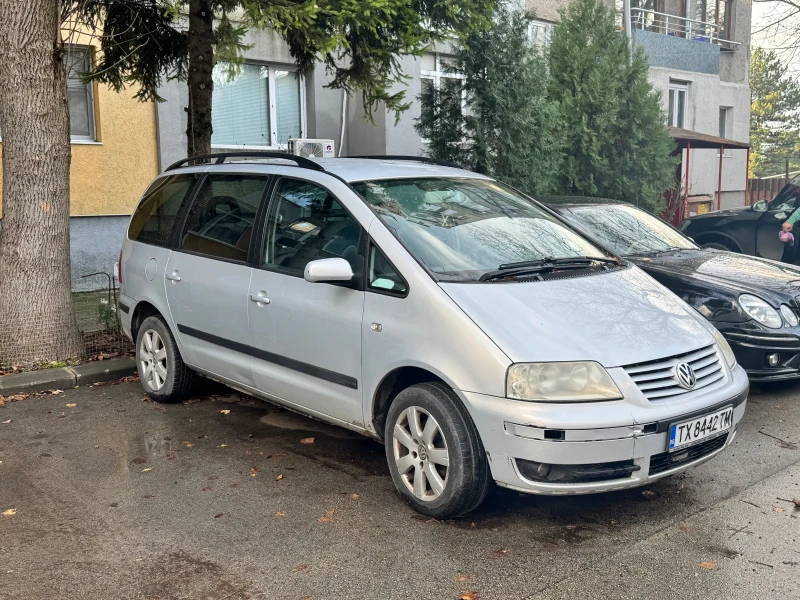 VW Sharan 1.9 ТДИ 6+ 1, снимка 3 - Автомобили и джипове - 52645235
